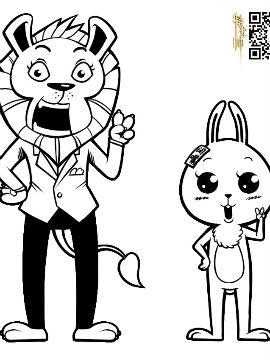 狮兔CP的日常